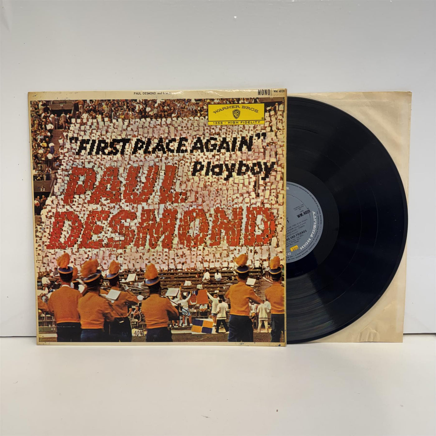 Paul Desmond - "First Place Again" Playboy Mono Vinyl LP