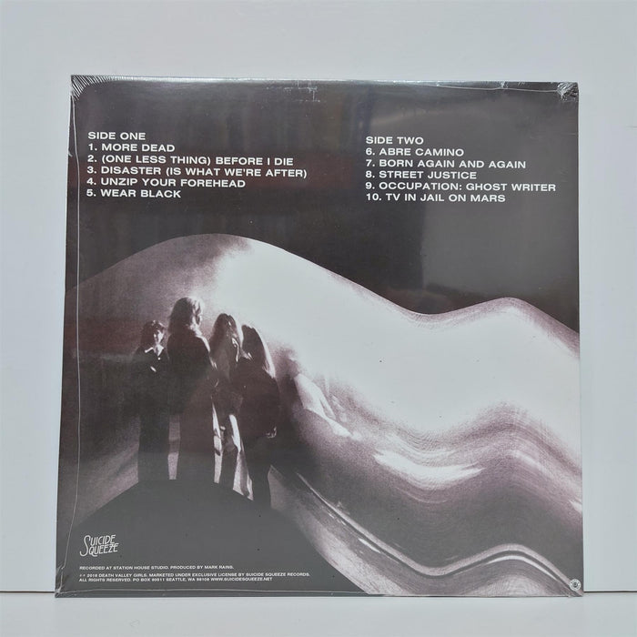 Death Valley Girls - Darkness Rains Limited Edition Red with Black Splatter Vinyl LP