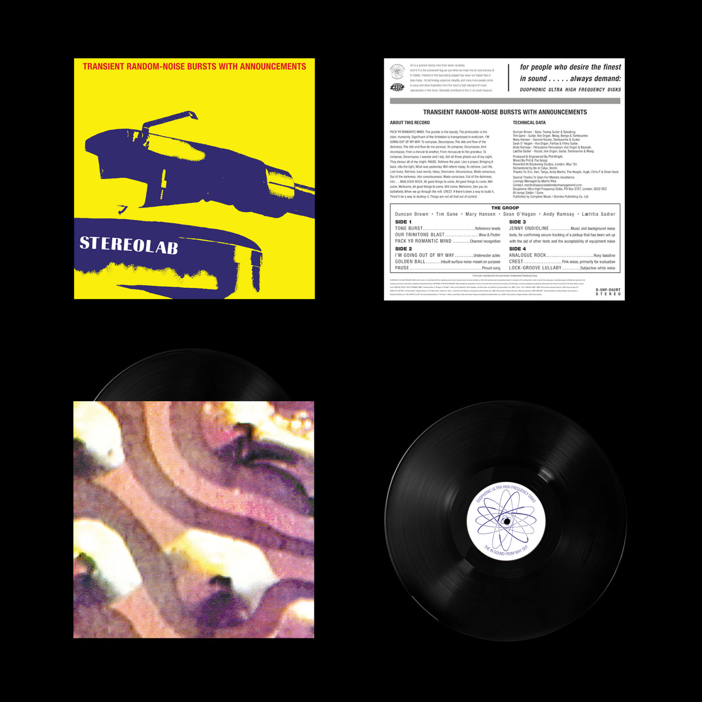 Stereolab - Transient Random-Noise Bursts With Announcements 2x Vinyl LP Remastered
