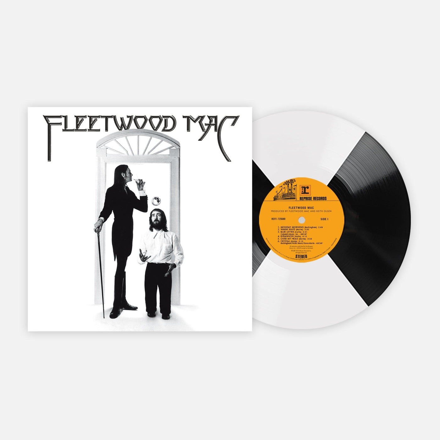 Fleetwood Mac - Fleetwood Mac VMP 180G Black & White Quad Vinyl LP Reissue
