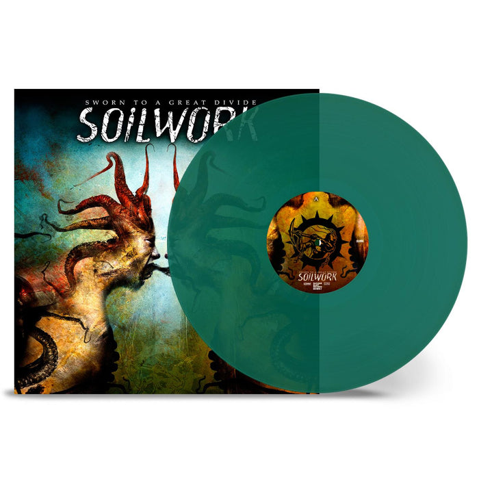 Soilwork - Sworn to a Great Divide Transparent Green Vinyl LP Reissue