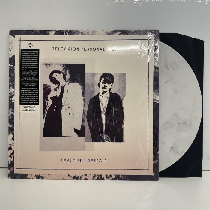 Television Personalities - Beautiful Despair Limited Edition Black And White Marbled Vinyl