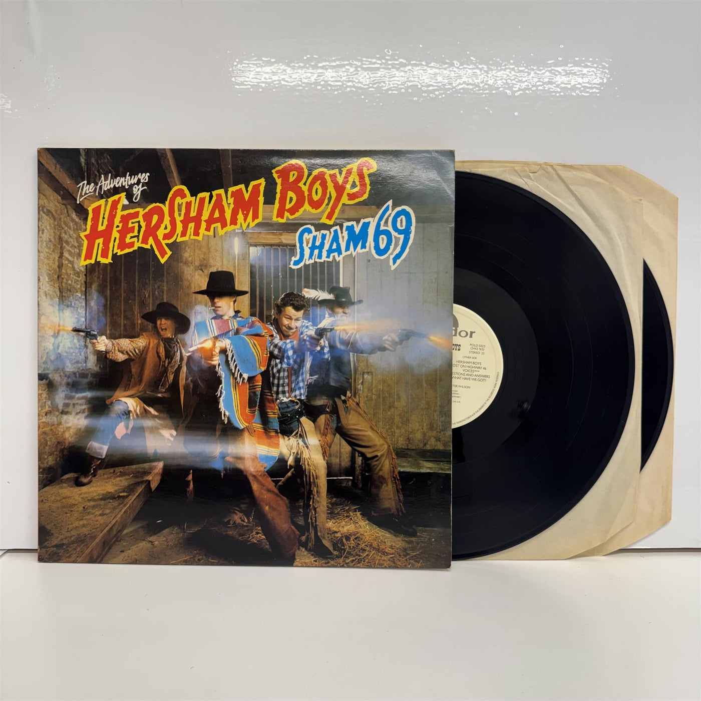 Sham 69 - The Adventures Of Hersham Boys Vinyl LP + 12" Vinyl