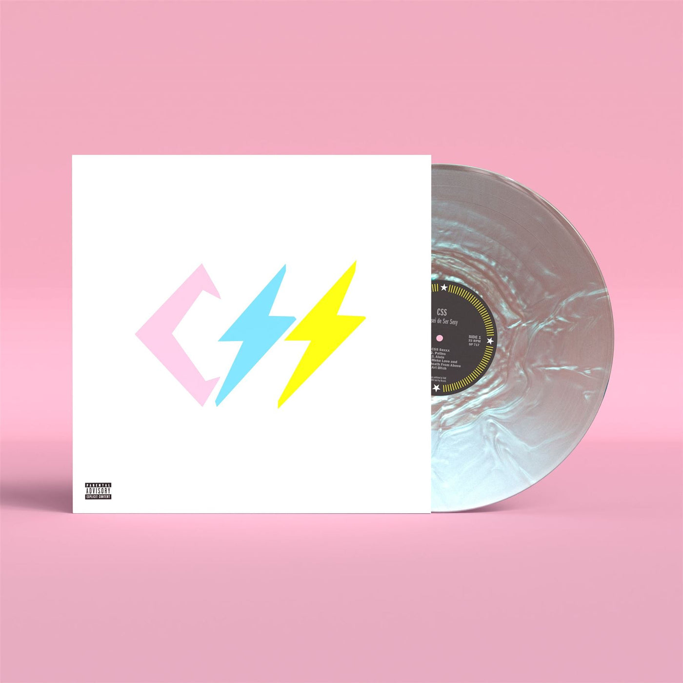 CSS - Cansei De Ser Sexy 20th Anniversary Edition Pearl Flip Waterfall Vinyl LP Reissue