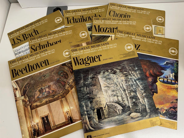 The Great Musicians - V/A 84 x Magazine + 10"