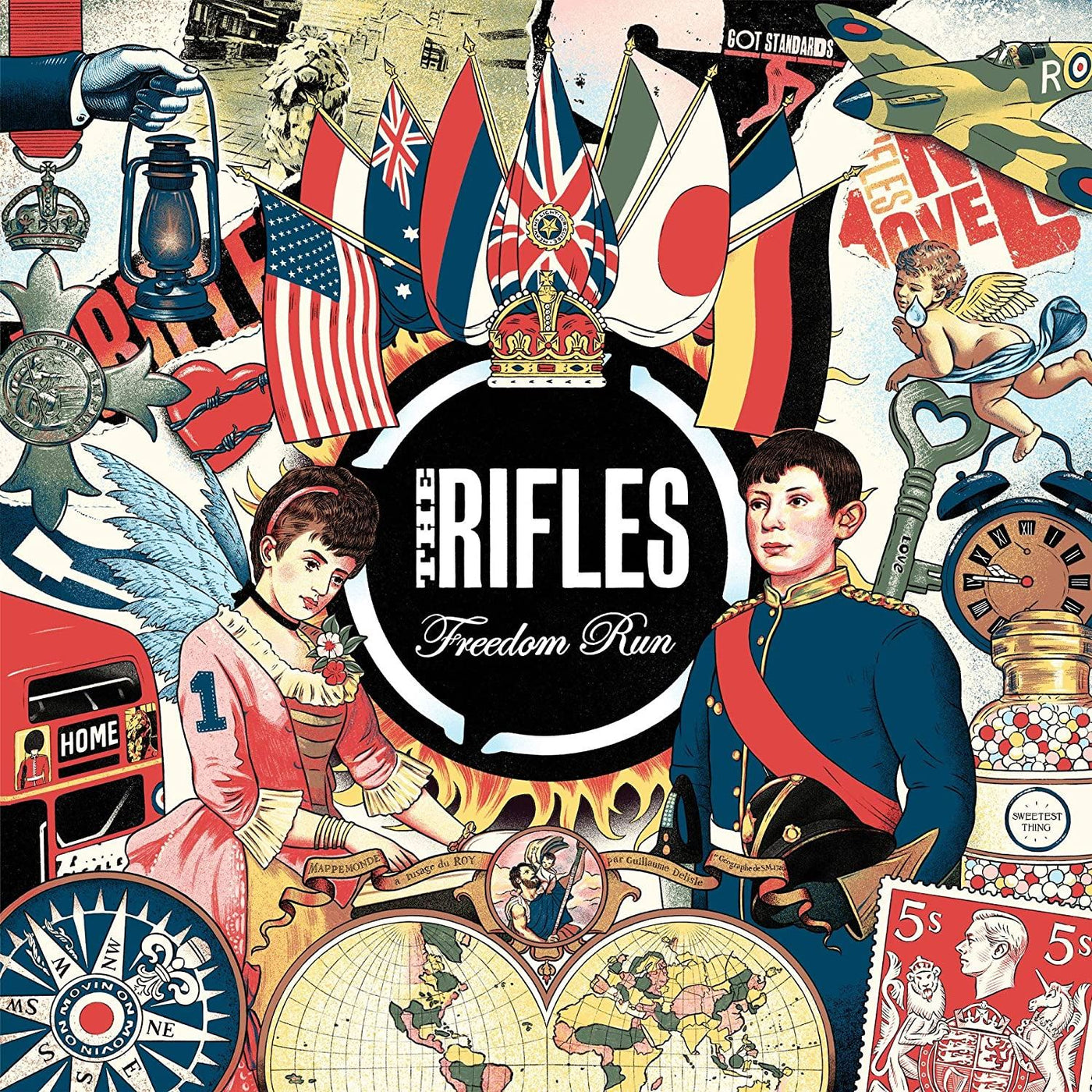 The Rifles - Freedom Run Limited Edition 2x Blue Vinyl LP