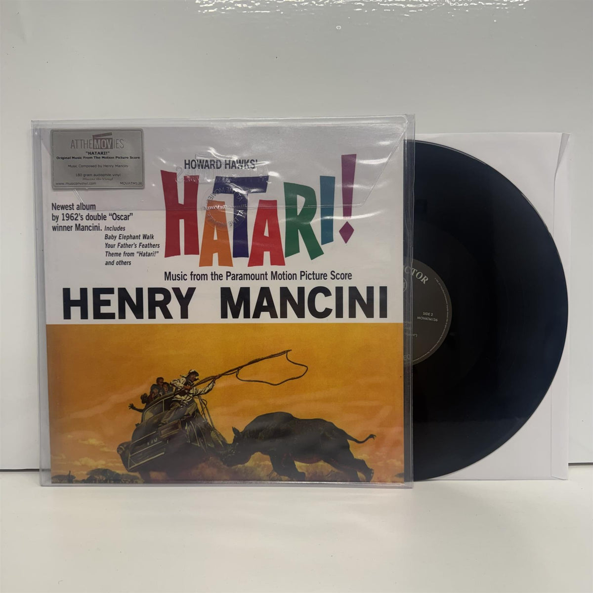 Hatari! (Music From The Motion Picture Score) - Henry Mancini Vinyl LP ...
