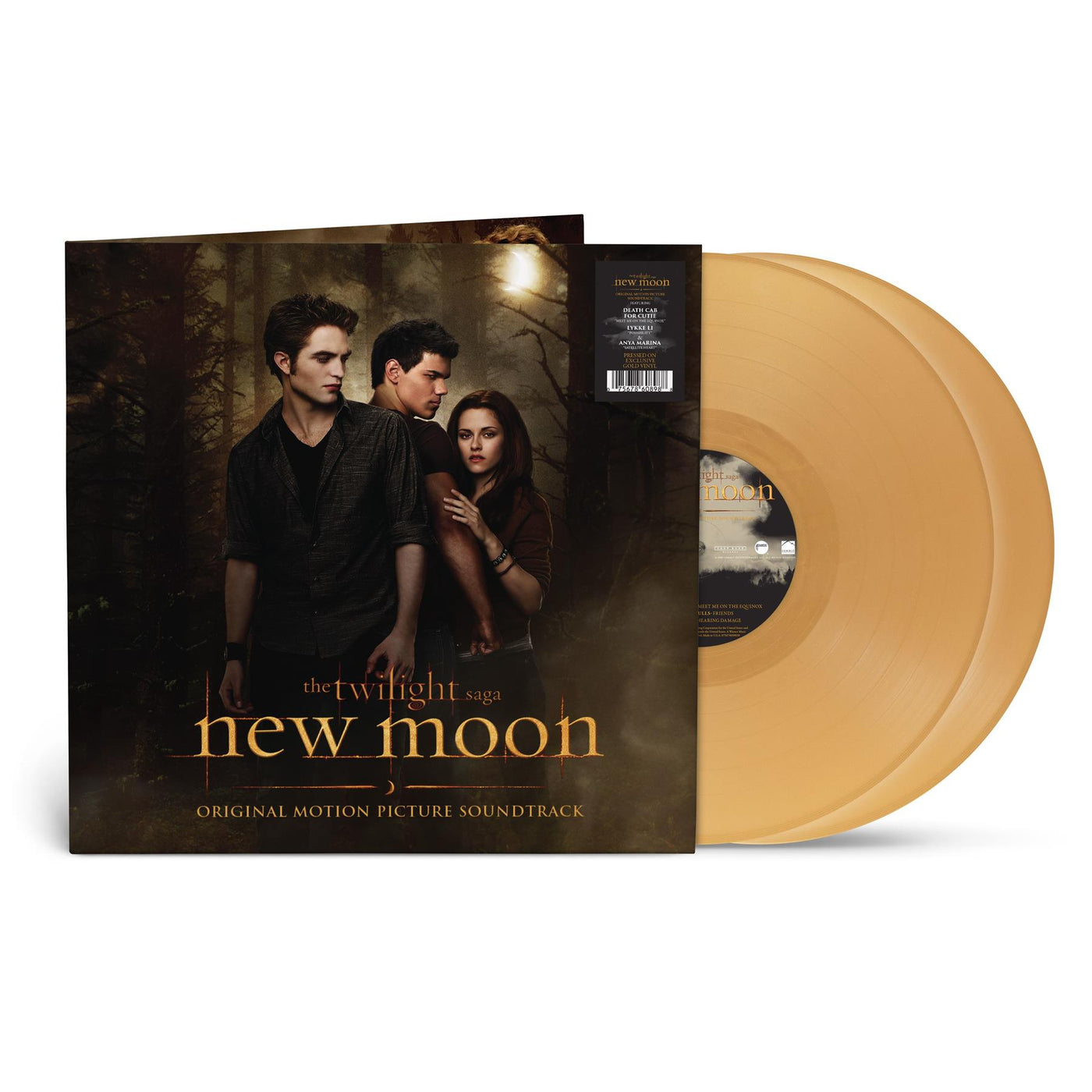 The Twilight Saga: New Moon - V/A 2x Gold Vinyl LP