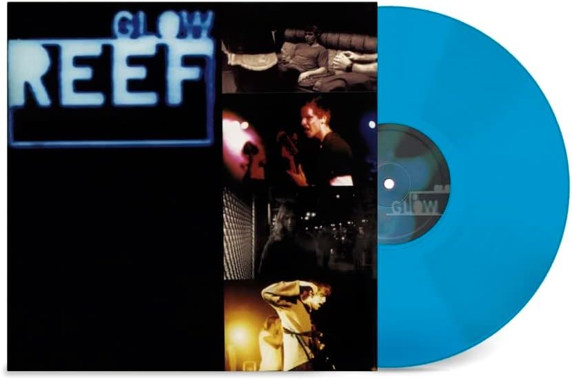 Reef - Glow Limited Hand Numbered Transparent Blue Vinyl LP