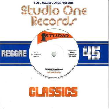 The Skatalites - Guns Of Navarone / Marcus Garvey 7" Green Vinyl Single Reissue