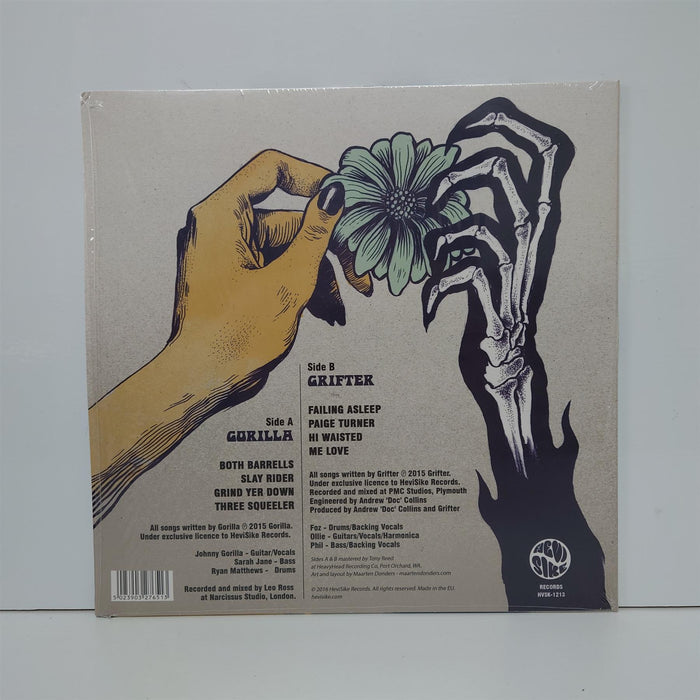 Gorilla vs Grifter - Gorilla vs Grifter Limited Edition Blue/Yellow Vinyl LP