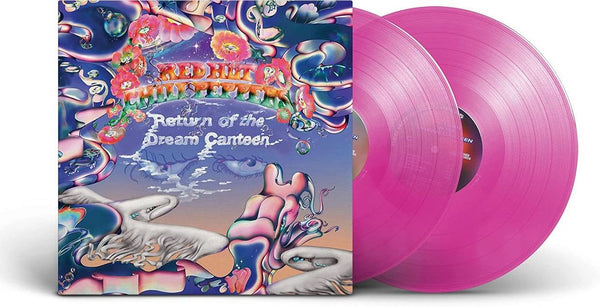 Red Hot Chili Peppers ‘Return of the Dream Canteen’ double LP on translucent pink vinyl with psychedelic sleeve art