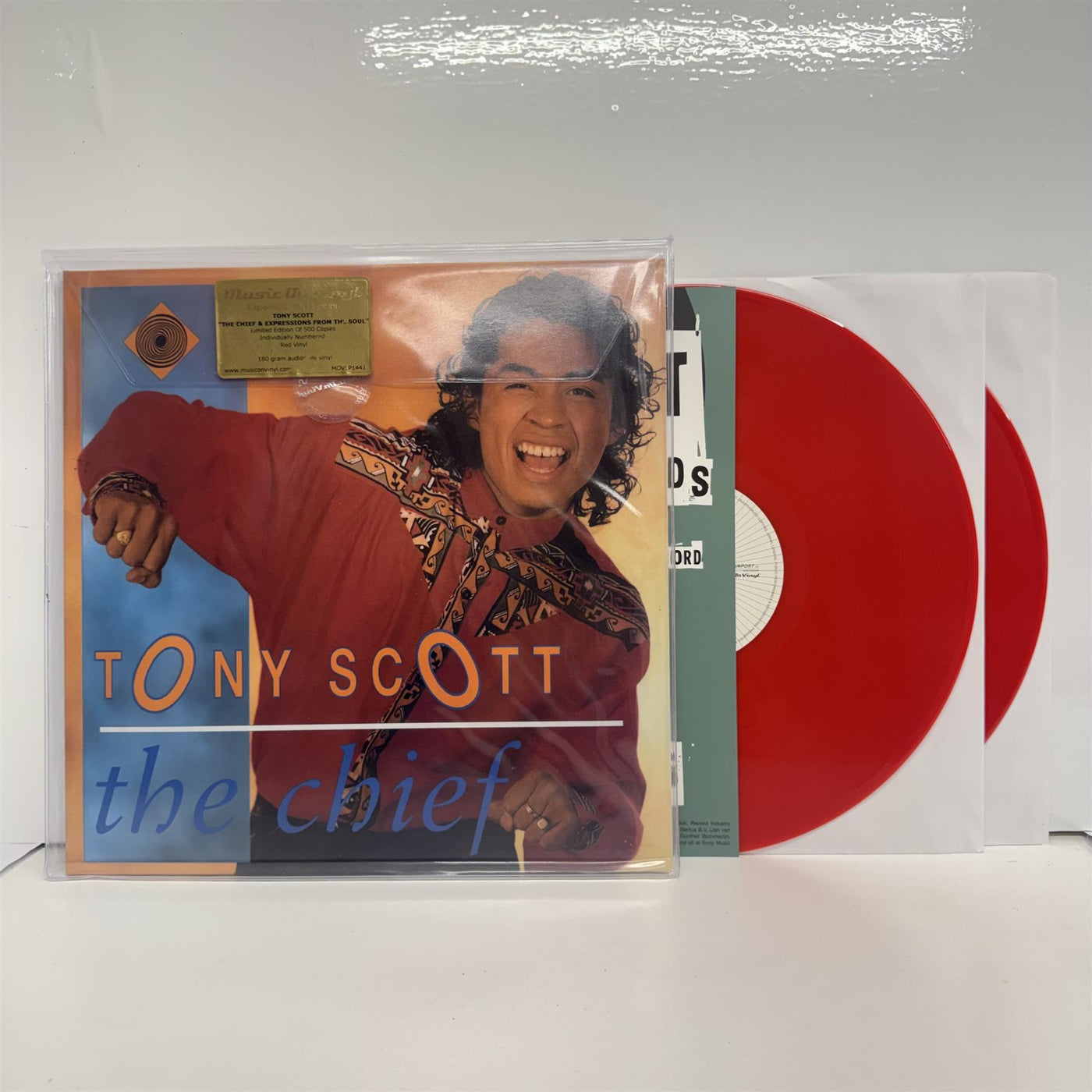 Tony Scott - The Chief & Expressions From The Soul Numbered 2x Red Vinyl LP