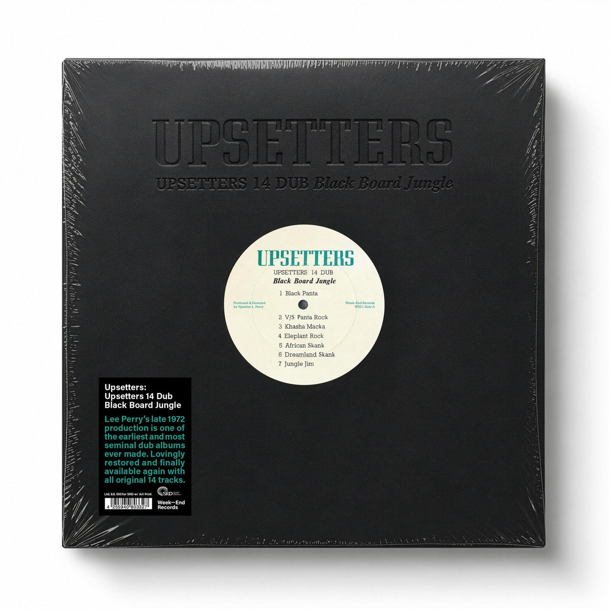 Upsetters - 14 Dub Black Board Jungle Limited Edition Vinyl LP + Art Print