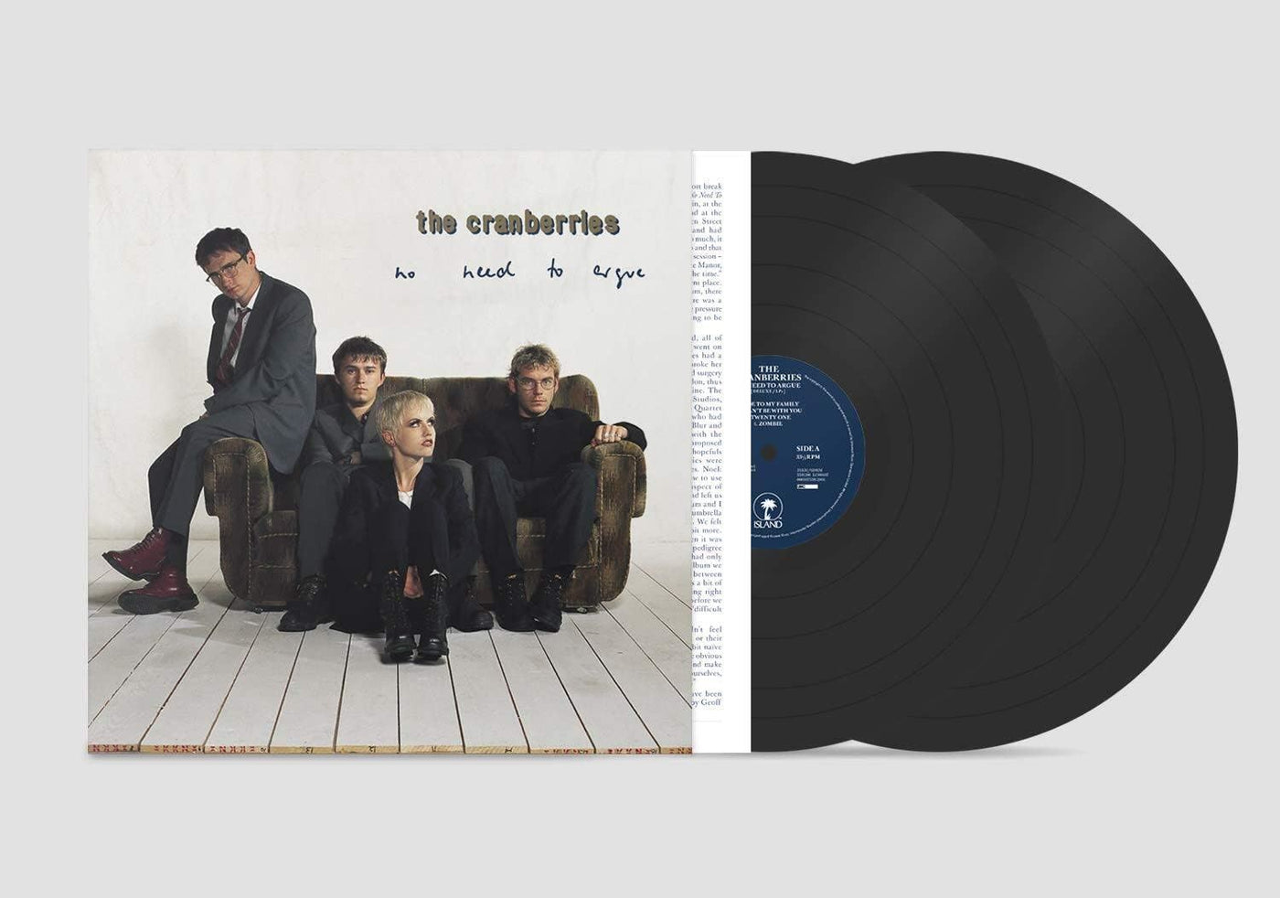The Cranberries - No Need To Argue 2x Vinyl LP Reissue
