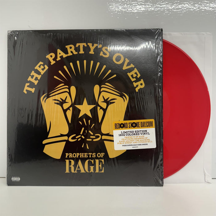 Prophets Of Rage - The Party's Over 180G Red Vinyl LP