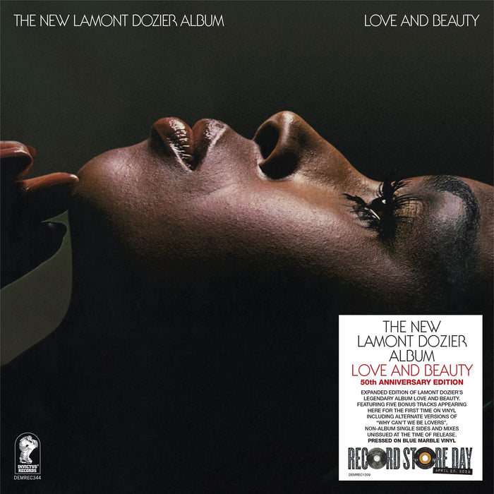 Lamont Dozier - The New Lamont Dozier Album - Love and Beauty 50th Anniversary RSD 2024 2x 140G Blue Marbled Vinyl LP