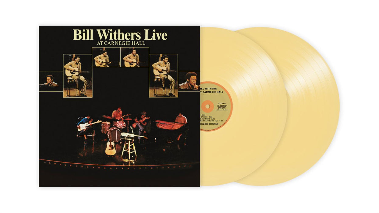 Bill Withers - Live At Carnegie Hall RSD Black Friday 2x Custard Vinyl LP