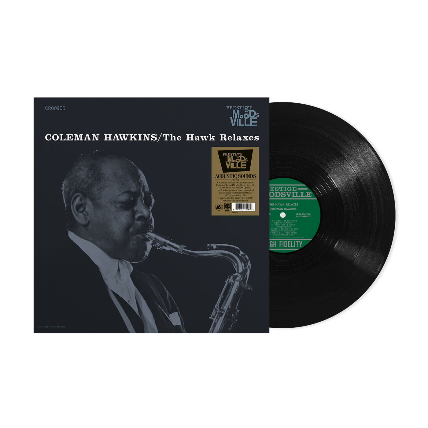 Coleman Hawkins - The Hawk Relaxes (Acoustic Sounds) 180G Vinyl LP Reissue