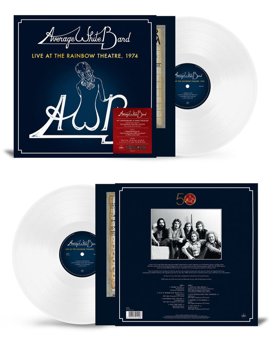 Average White Band - Live At The Rainbow Theatre: 1974 RSD 2024 140G White Vinyl LP