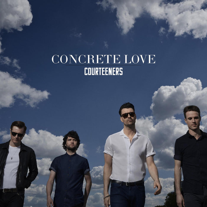 The Courteeners - Concrete Love White Vinyl LP Reissue