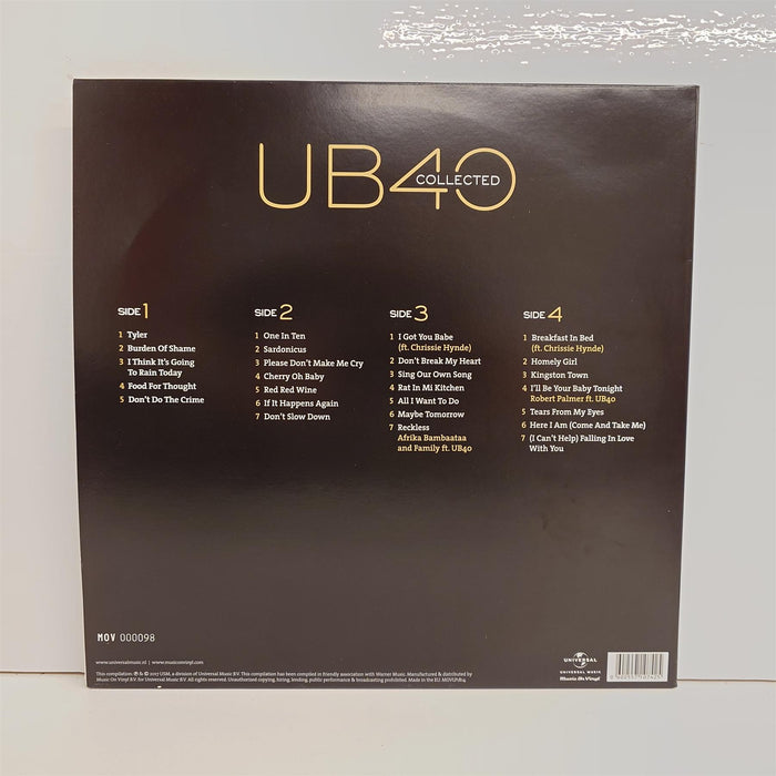 UB40 - Collected Limited Edition 2x 180G Gold Vinyl LP