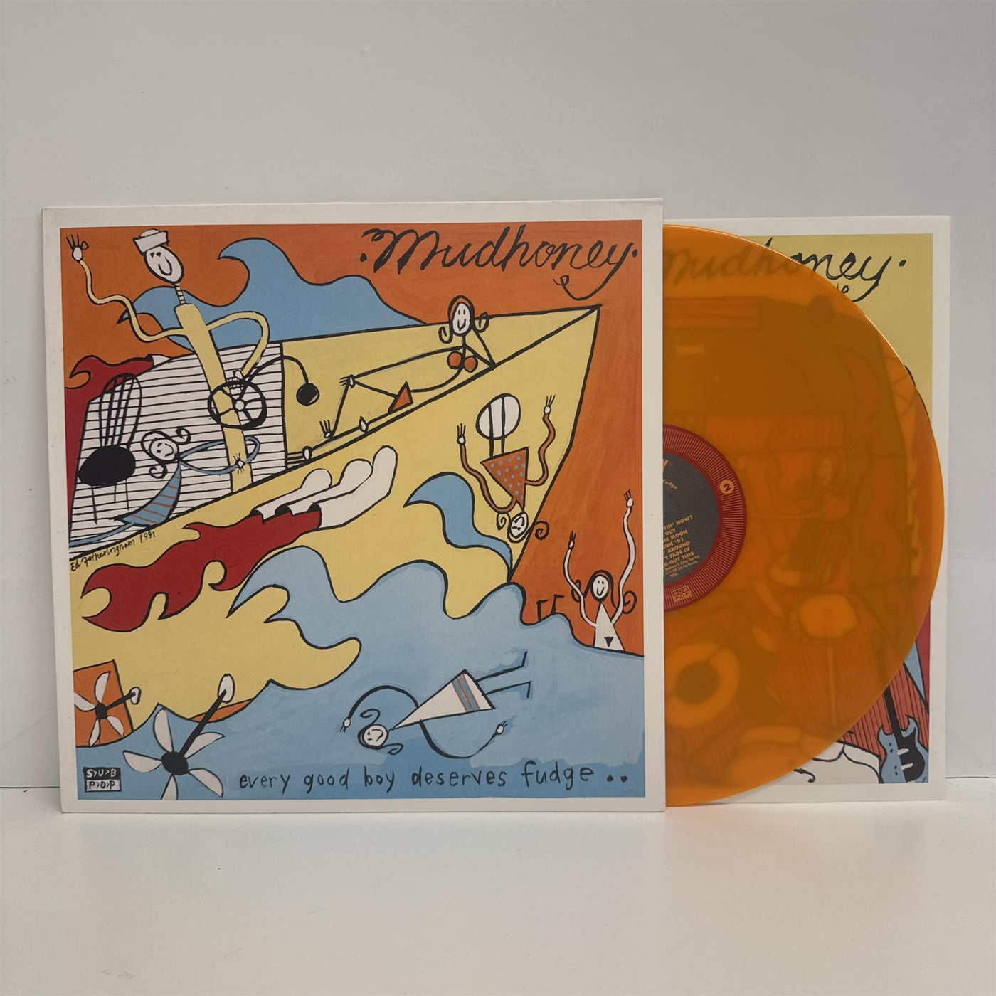 Mudhoney - Every Good Boy Deserves Fudge Orange Vinyl LP