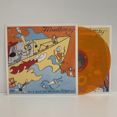 Mudhoney - Every Good Boy Deserves Fudge Orange Vinyl LP