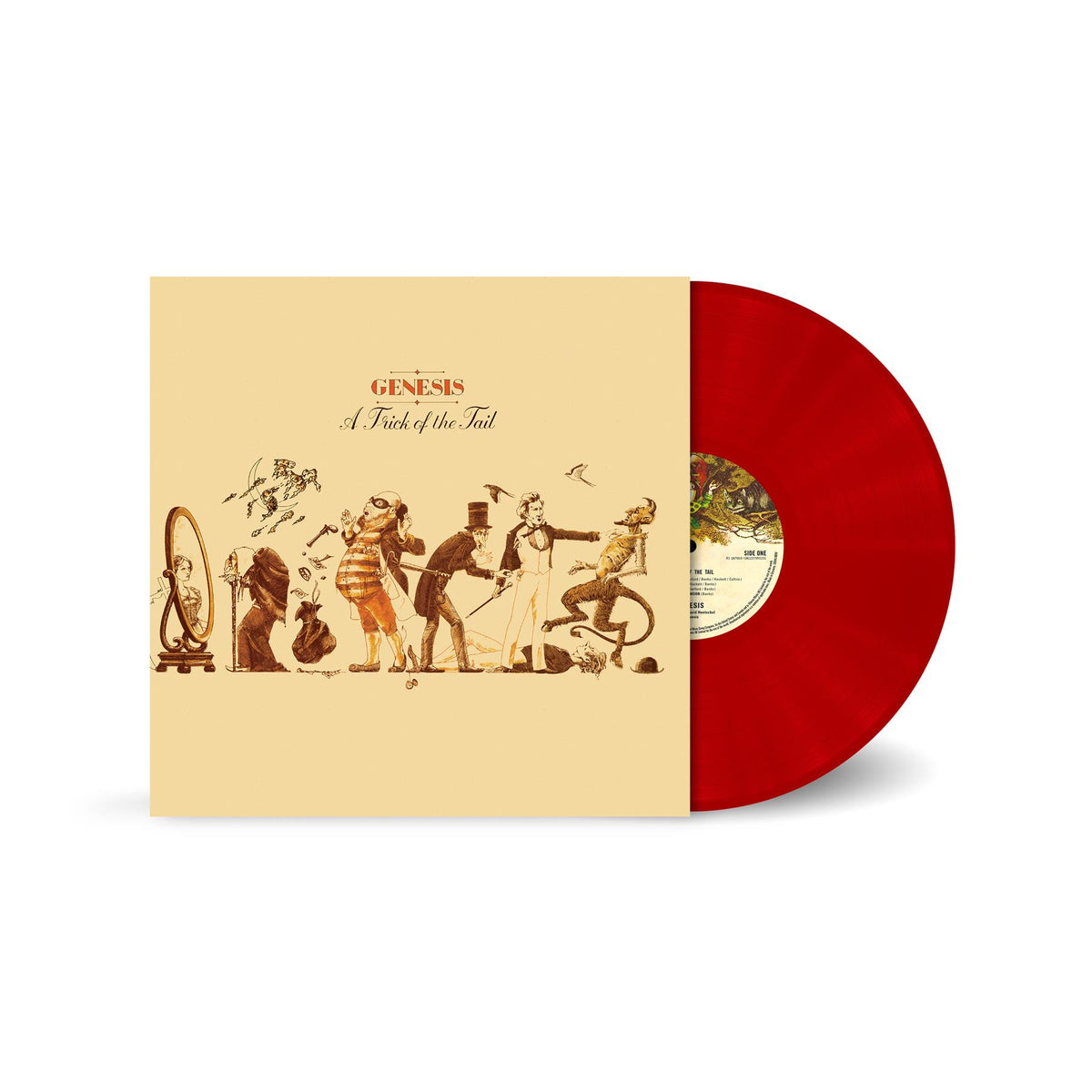 Genesis - A Trick Of The Tail 50th Anniversary Red Vinyl LP Reissue