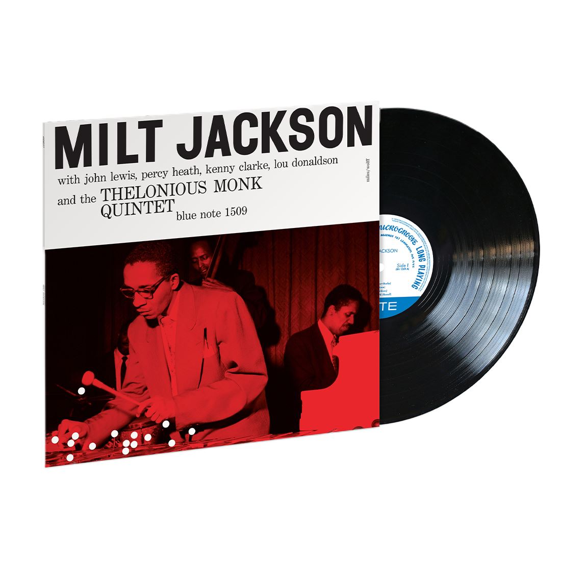 Milt Jackson - Milt Jackson With John Lewis, Percy Heath, Kenny Clarke, Lou Donaldson And The Thelonious Monk Quintet 180G Vinyl LP Reissue