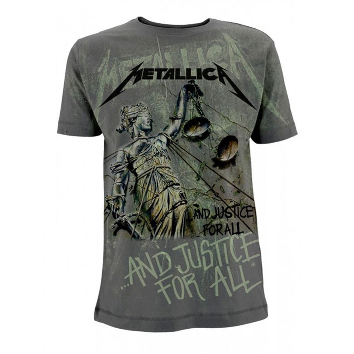 Metallica - And Justice For All Neon (All Over) T-Shirt