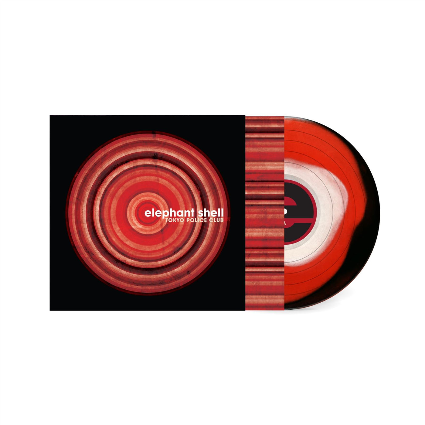 Tokyo Police Club - Elephant Shell Tricolour Vinyl LP
