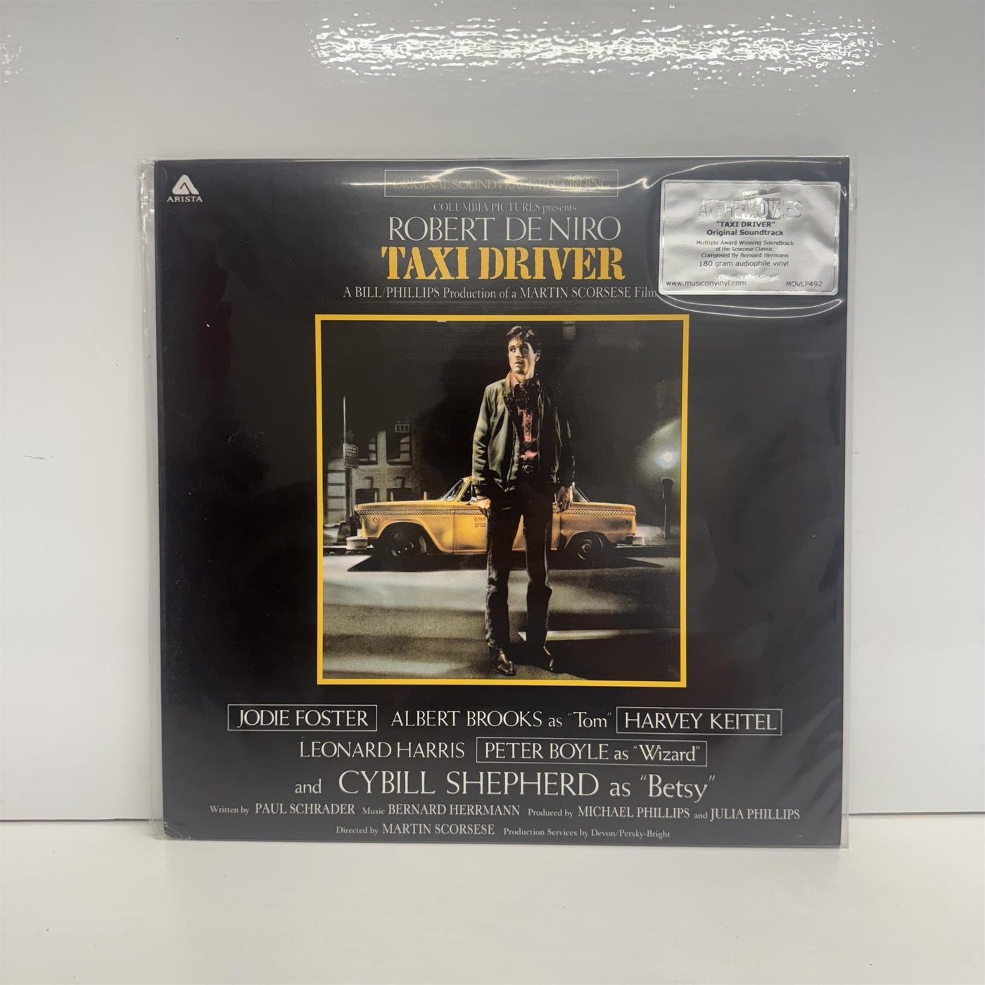 Taxi Driver (Original Soundtrack Recording) - Bernard Herrmann  180G Vinyl LP Reissue