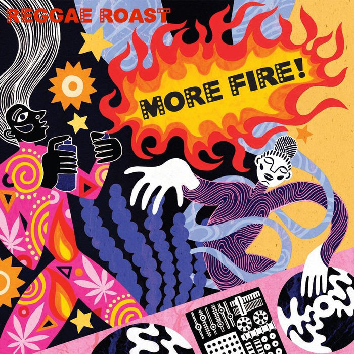 Reggae Roast - More Fire! - V/A Limited Edition 2x 180G Flaming Vinyl LP