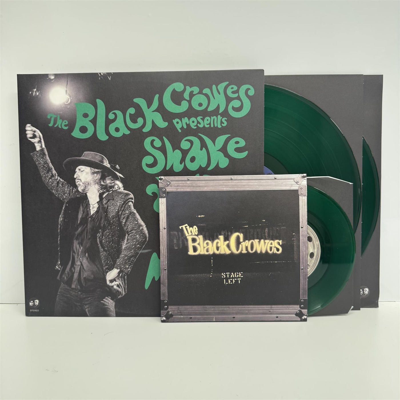 The Black Crowes - Presents Shake Your Money Maker Live 2x Translucent Green Vinyl LP + Translucent Green 7" Vinyl Single