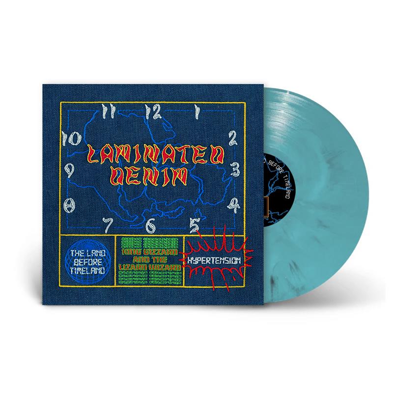King Gizzard & The Lizard Wizard - Laminated Denim Lucky Rainbow Vinyl LP Reissue