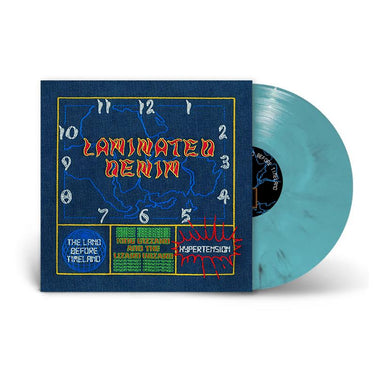 King Gizzard & The Lizard Wizard - Laminated Denim Lucky Rainbow Vinyl LP Reissue