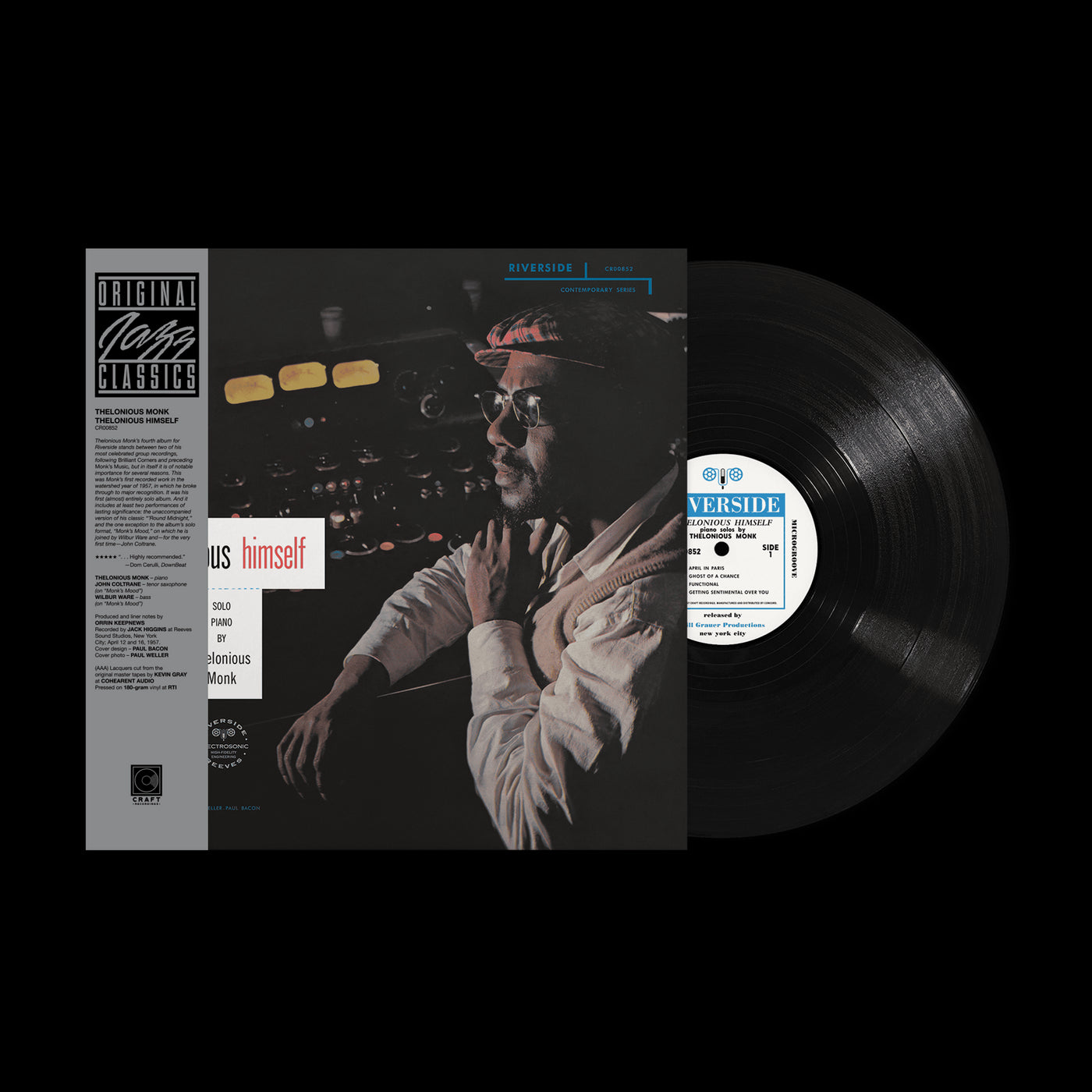 Thelonious Monk - Thelonious Himself 180G Vinyl LP Reissue