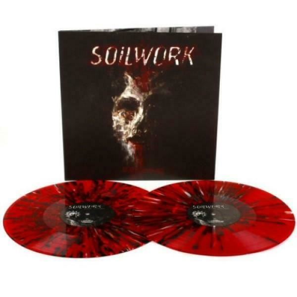 Soilwork - Death Resonance 2x Red With White & Black Splatter Vinyl LP Reissue