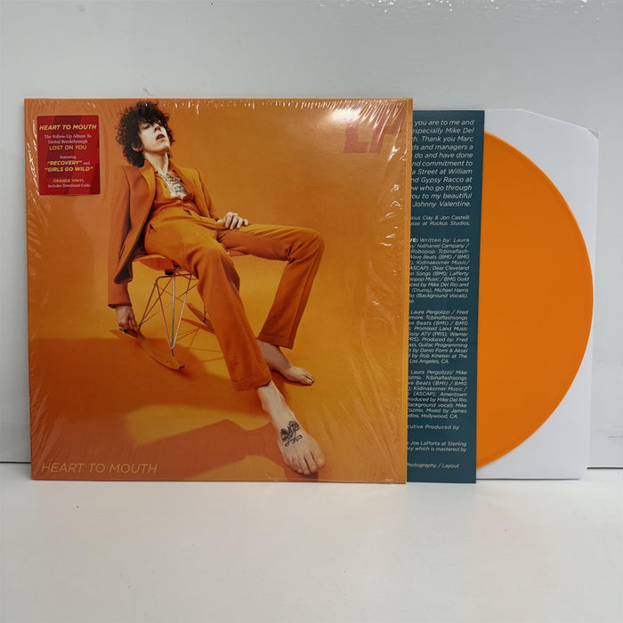 LP - Heart To Mouth Orange Vinyl LP