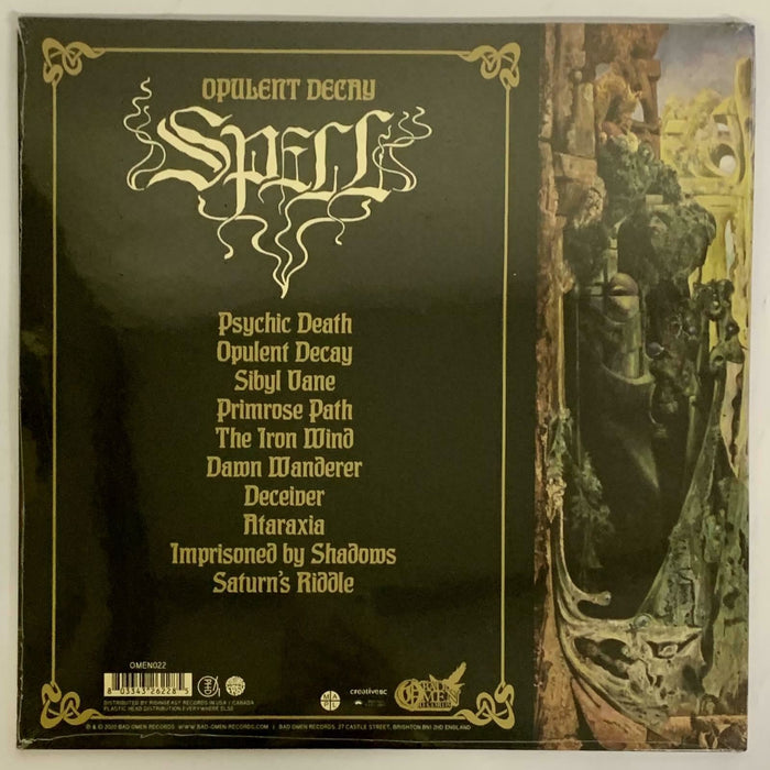 Spell- Opulent Decay Limited Edition 180G Green Vinyl LP