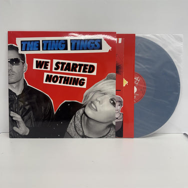 The Ting Tings - We Started Nothing Limited Numbered Blue & Silver Marbled Vinyl LP