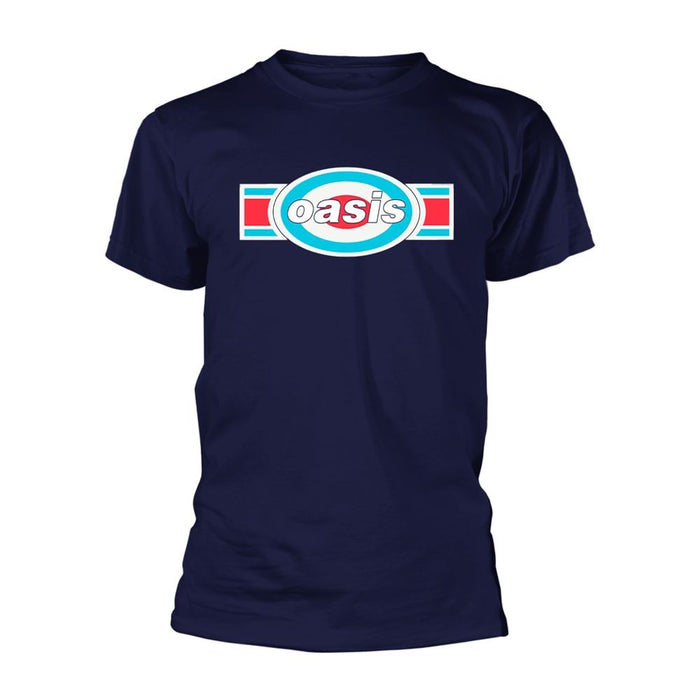 Oasis - Oblong Target (Navy) T-Shirt