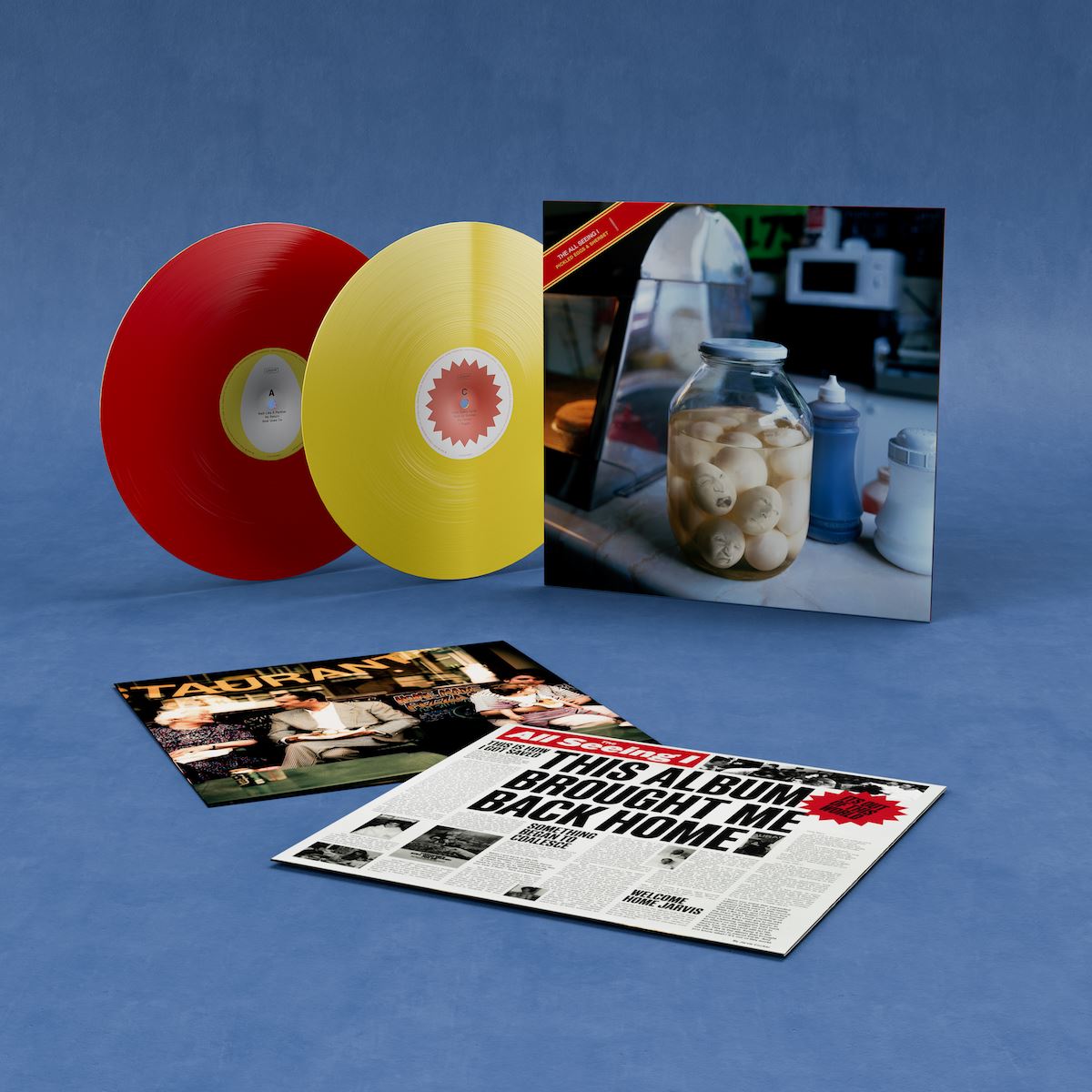 The All Seeing I - Pickled Eggs & Sherbet 2x Red / Yellow Vinyl LP Reissue