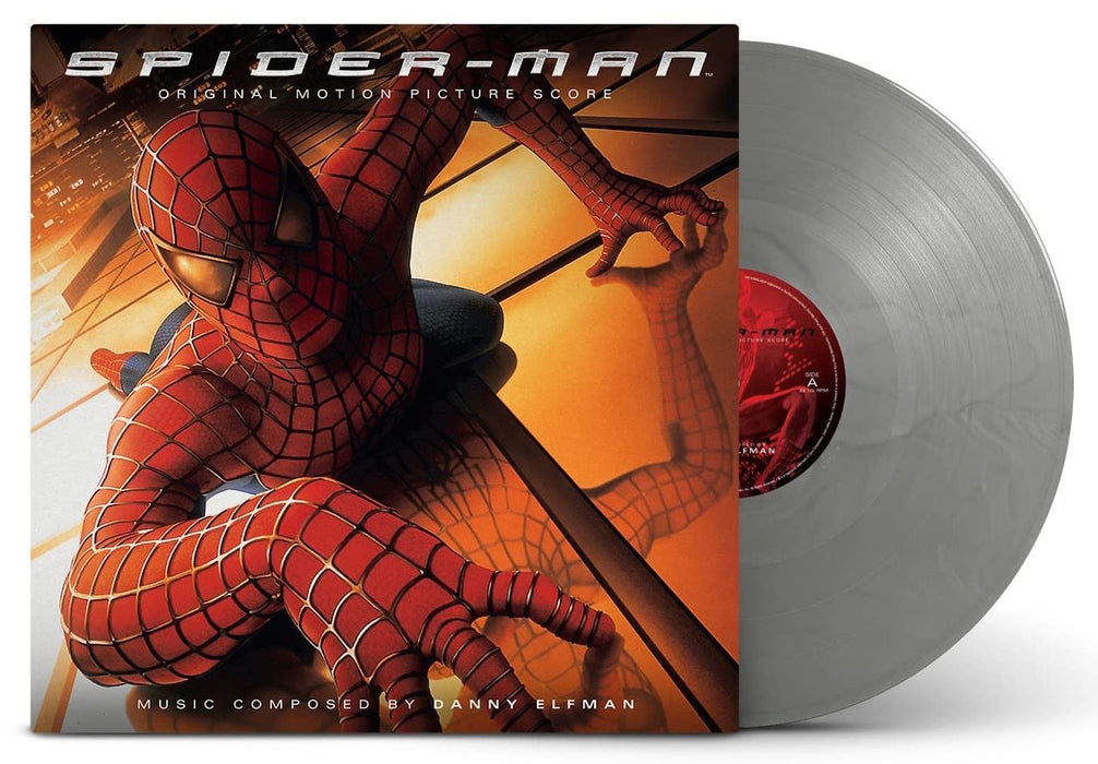 Spider-Man (Original Motion Picture Score) - Danny Elfman Limited Edition 180G Silver Vinyl LP Reissue