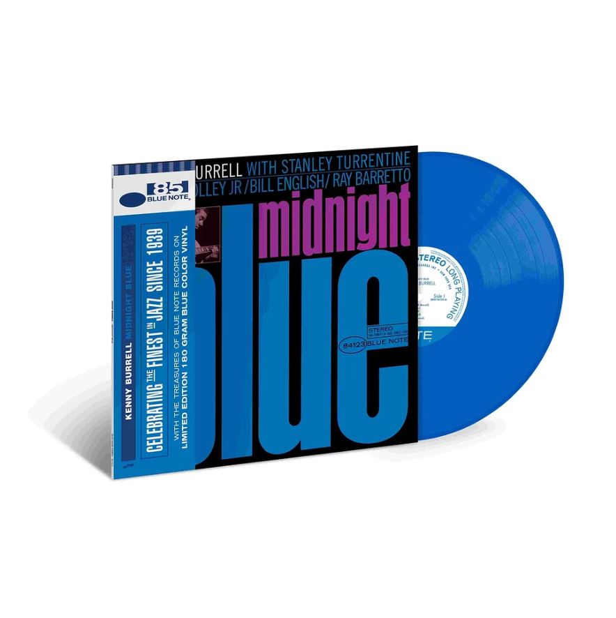 Kenny Burrell - Midnight Blue Indies Exclusive Blue Vinyl LP Reissue