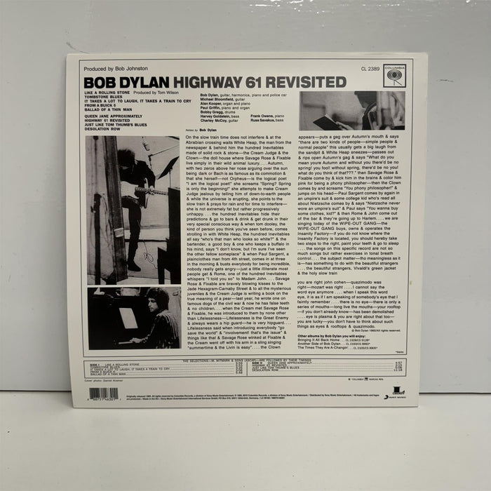 Bob Dylan - Highway 61 Revisited 180G Vinyl LP