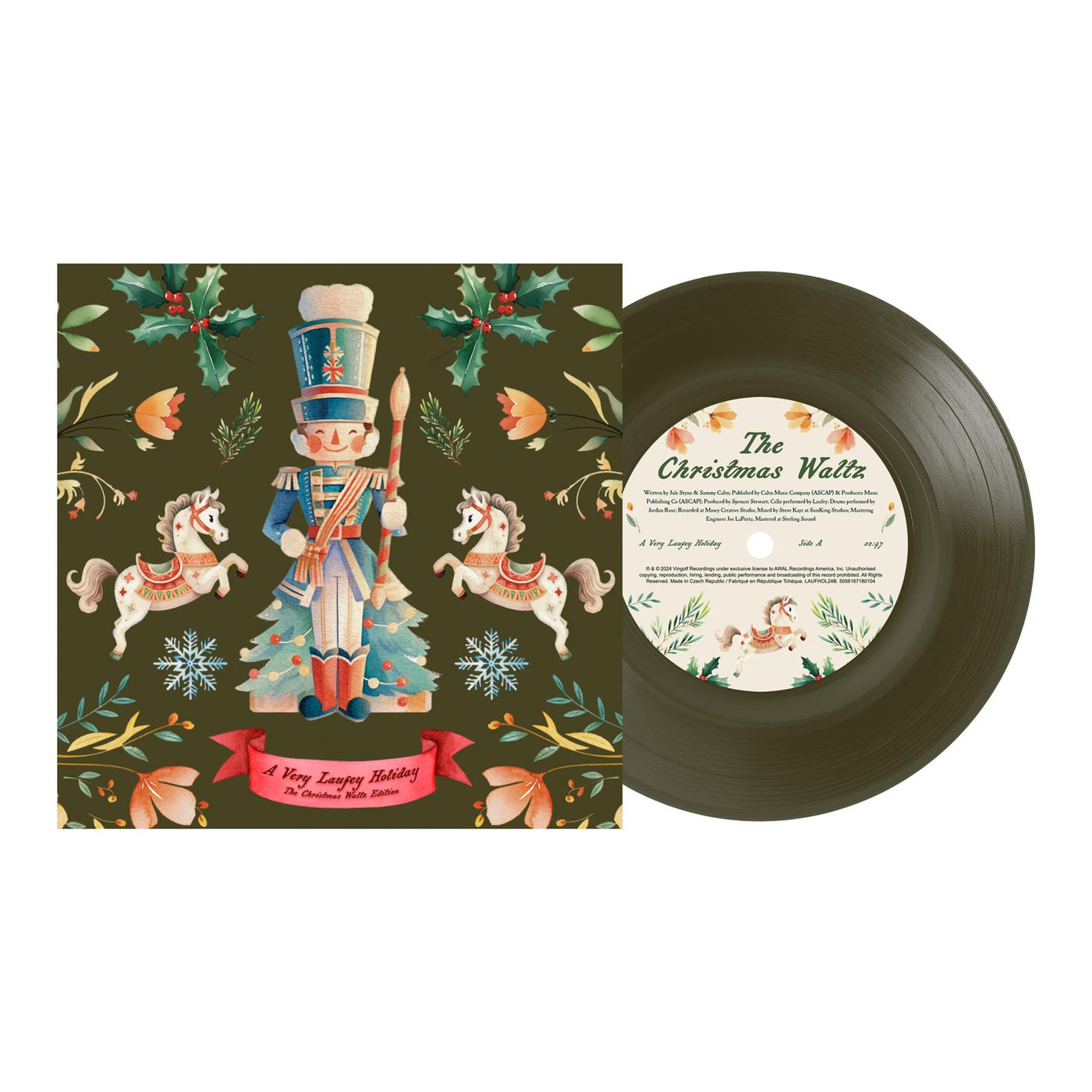 Laufey - A Very Laufey Holiday: The Christmas Waltz Edition 7" Green Vinyl Single
