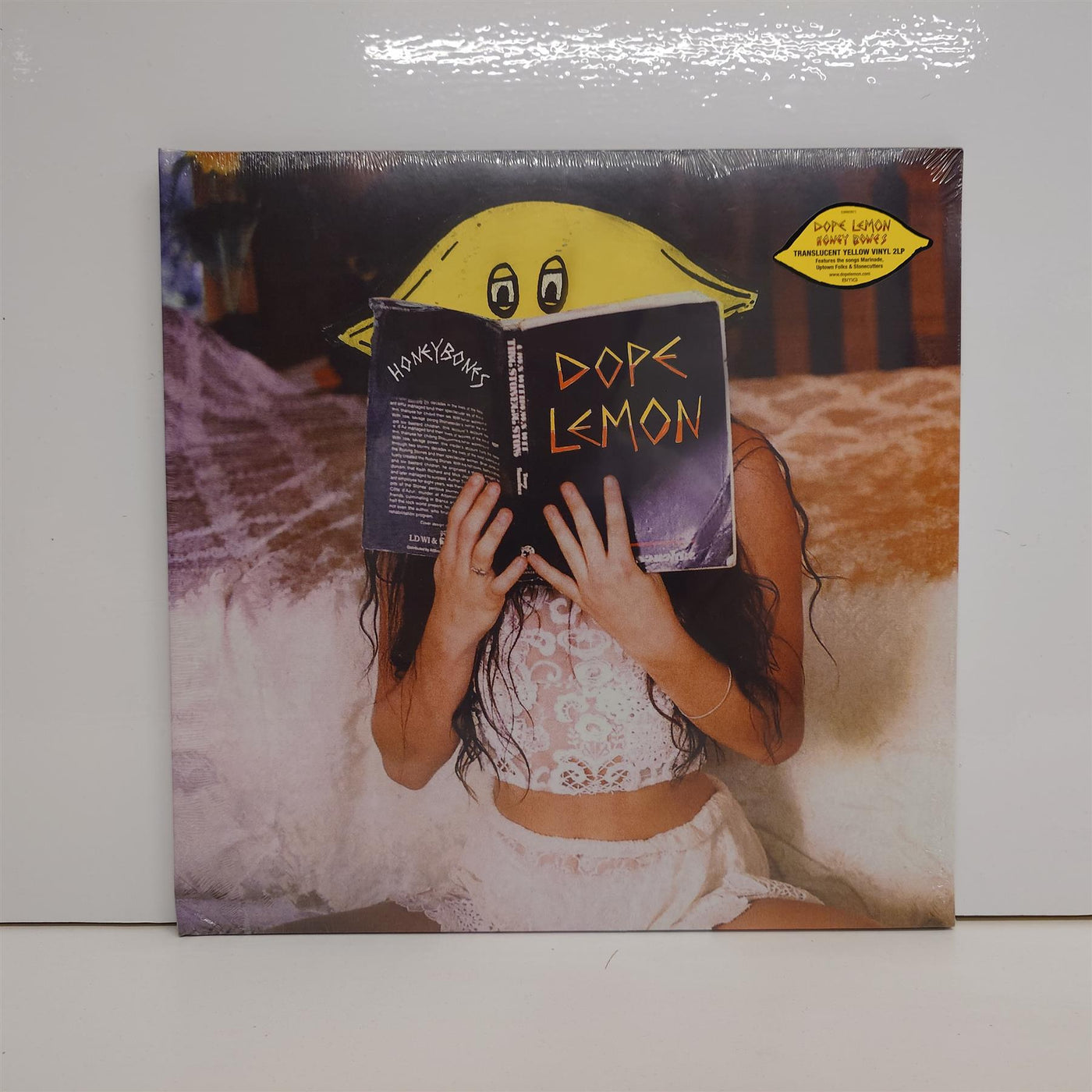 Dope Lemon - Honey Bones 2x Translucent Yellow Vinyl LP Reissue