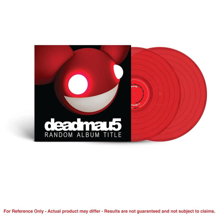 deadmau5 - Random Album Title 2x 180G Transparent Red Vinyl LP